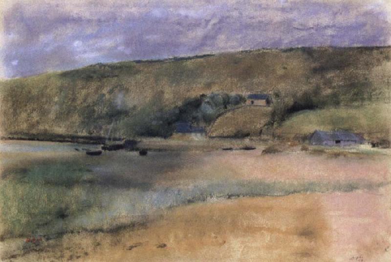 Edgar Degas Cliffs at the Edge of the Sea China oil painting art